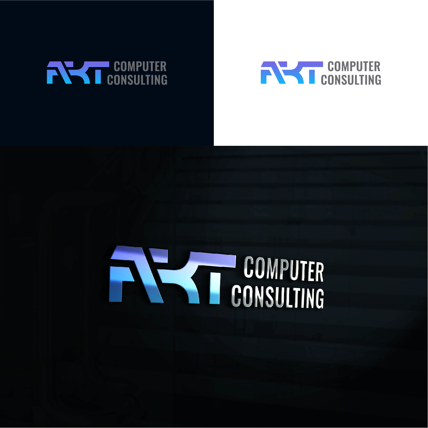 Logo Design by MMYOUSUF for AKT Printing & Imaging Solutions, LLC. | Design #27561850