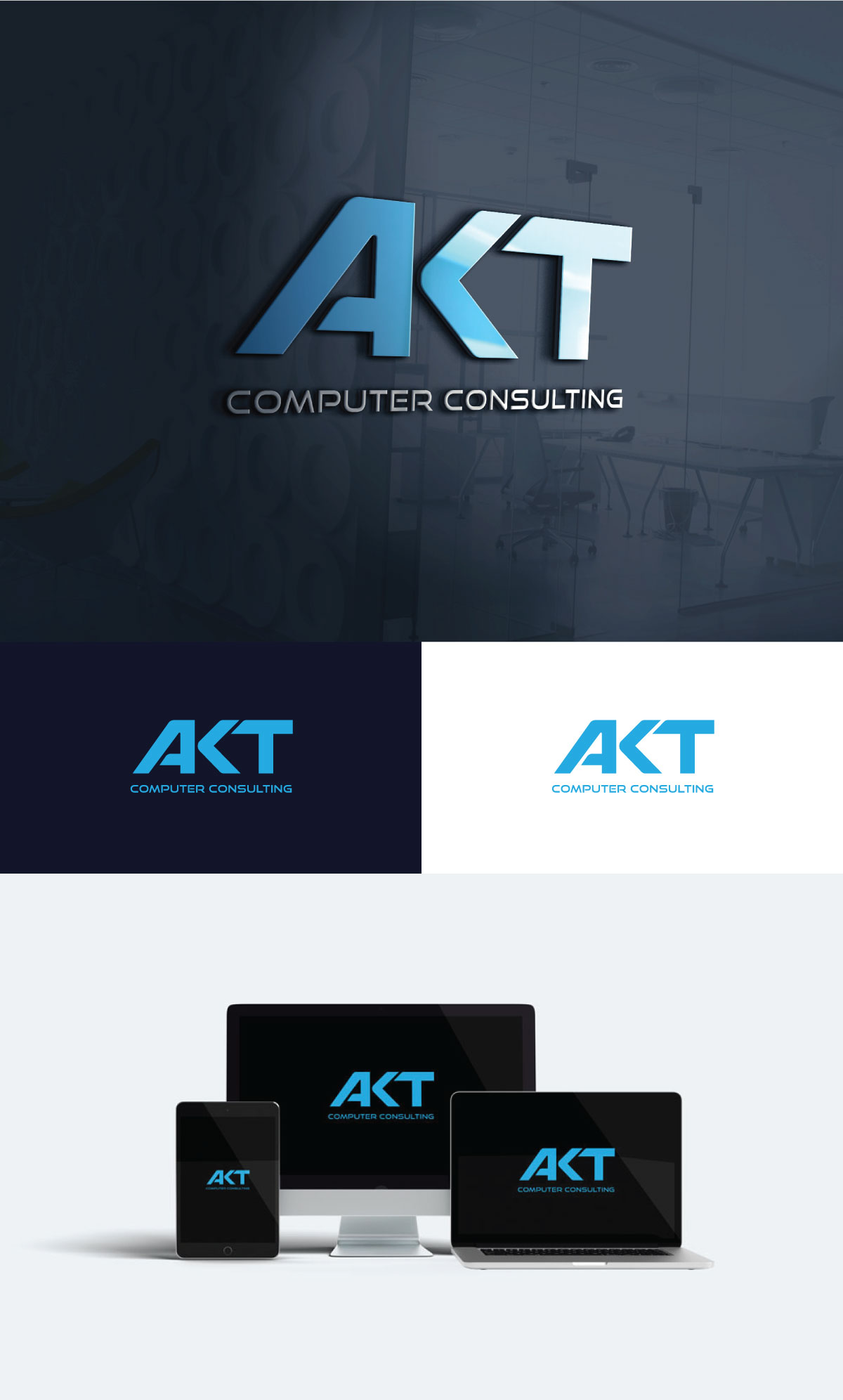 Logo Design by Pixelon Studio for AKT Printing & Imaging Solutions, LLC. | Design #27558329
