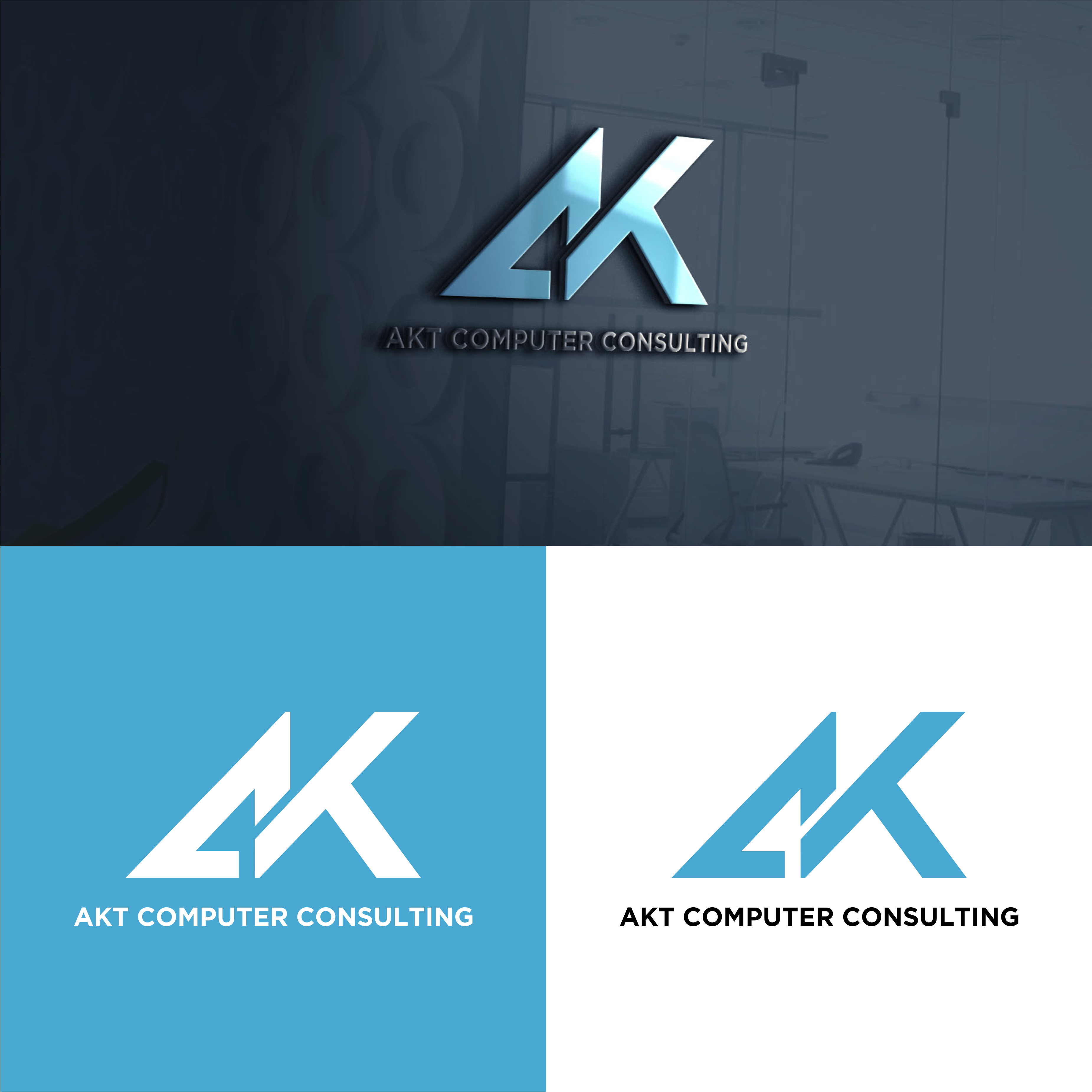 Logo Design by achil78 for AKT Printing & Imaging Solutions, LLC. | Design #27558629