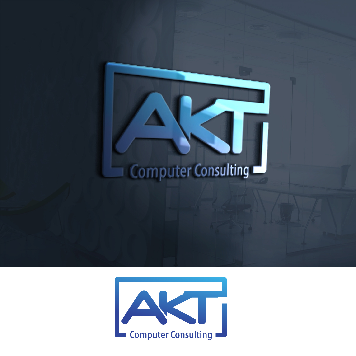 Logo-Design von GODDREAMCREATION für AKT Printing & Imaging Solutions, LLC. | Design #27558371