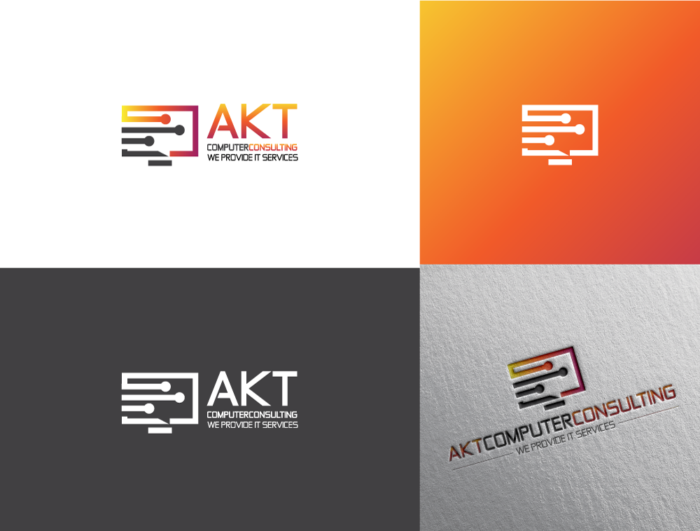 Logo Design by Cre@8ive.Colors for AKT Printing & Imaging Solutions, LLC. | Design #27559444
