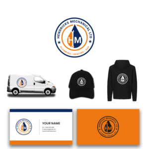 Logo Design by MG.graphics for Hendricks Mechanical Ltd | Design: #27565980