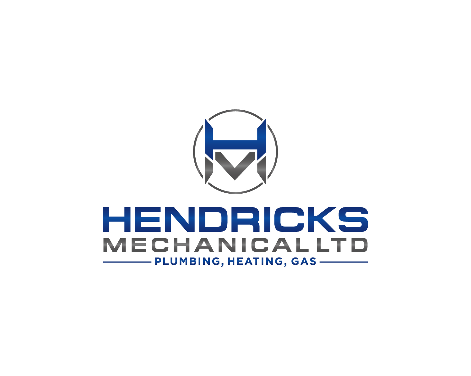 Logo Design by Atec for Hendricks Mechanical Ltd | Design #27561544