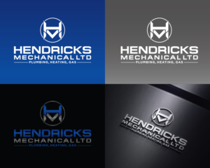 Logo Design by Atec for Hendricks Mechanical Ltd | Design: #27561545