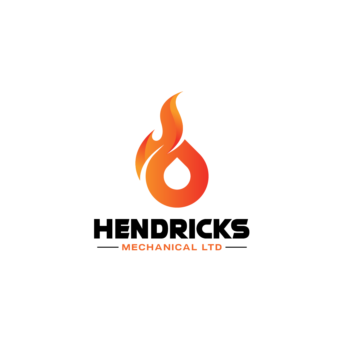 Logo Design by logoQ for Hendricks Mechanical Ltd | Design #27564065