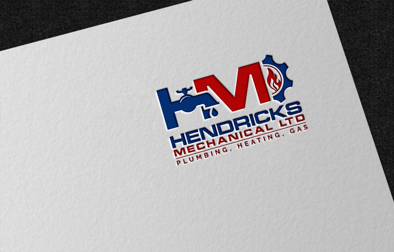 Logo Design by jaxondesign for Hendricks Mechanical Ltd | Design #27564797