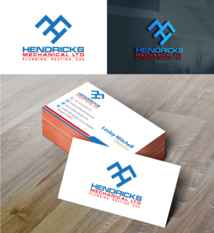 Logo Design by jaxondesign for Hendricks Mechanical Ltd | Design: #27578337