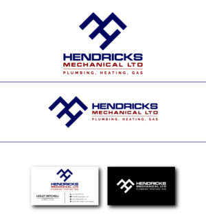 Logo Design by jaxondesign for Hendricks Mechanical Ltd | Design: #27581889