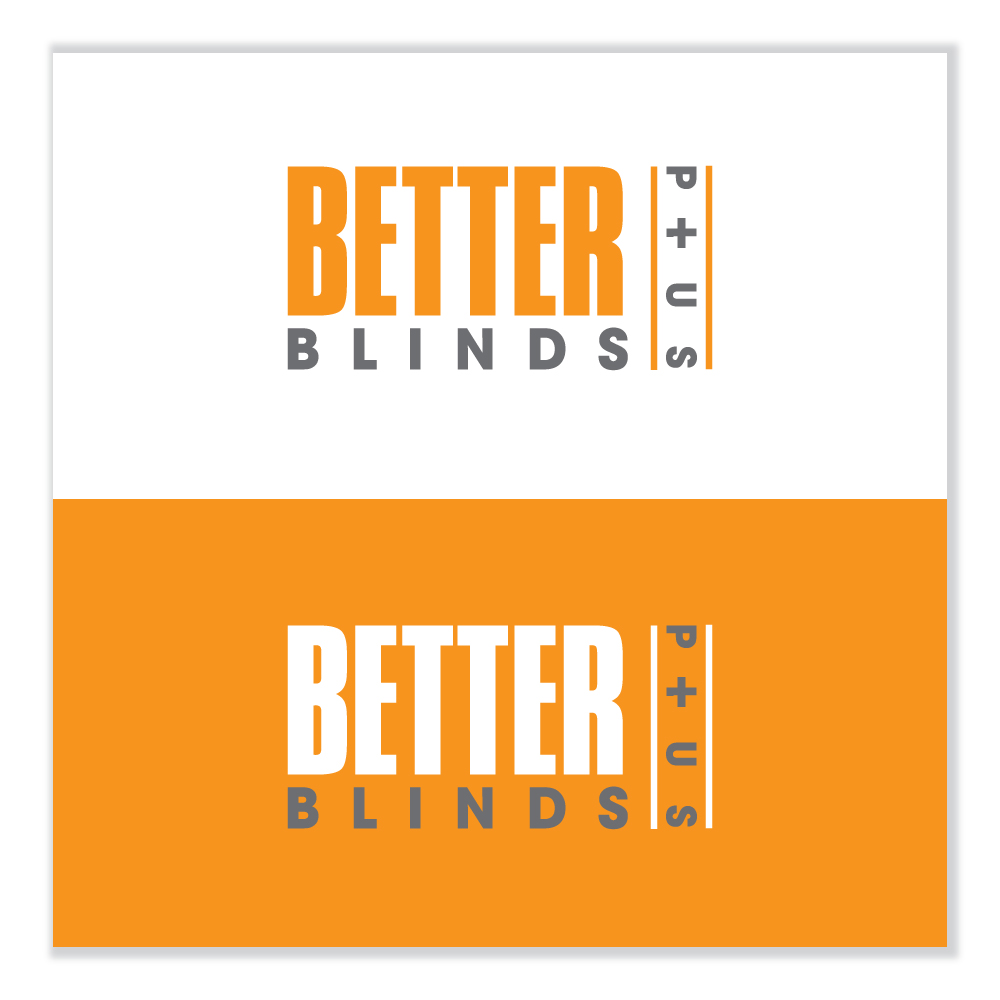 Logo Design by Sujit Banerjee for Better Blinds Plus | Design #27562658