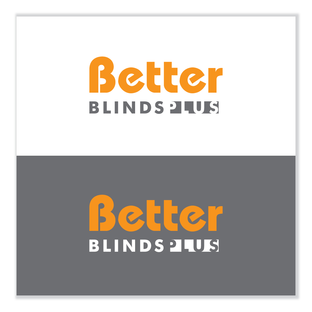Logo Design by Sujit Banerjee for Better Blinds Plus | Design #27562659