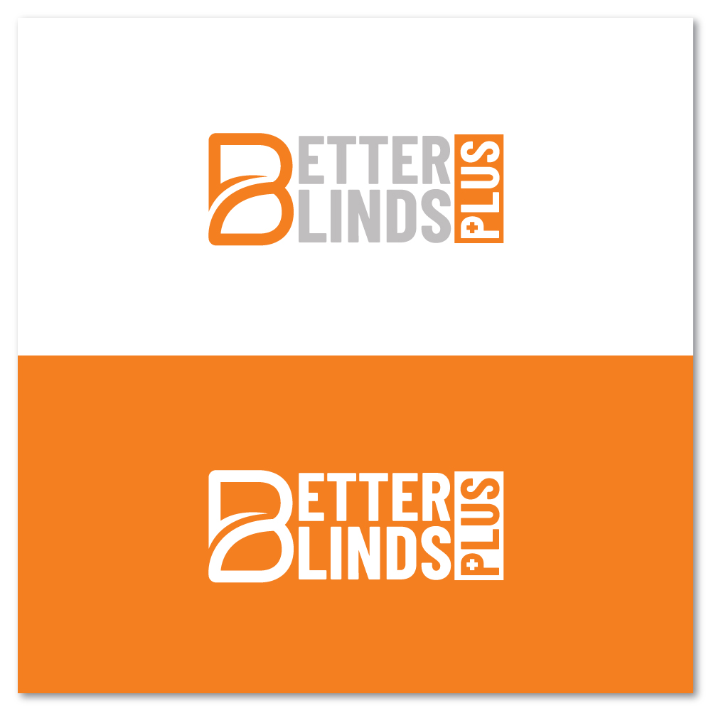 Logo Design by Sujit Banerjee for Better Blinds Plus | Design #27562660