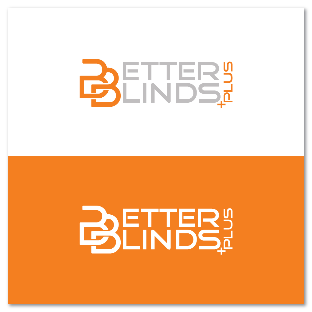 Logo Design by Sujit Banerjee for Better Blinds Plus | Design #27562661