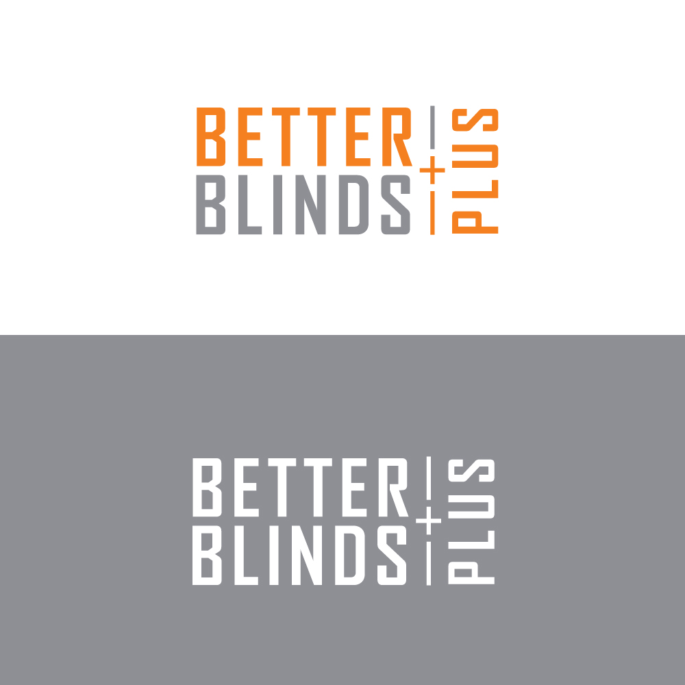 Logo Design by Sujit Banerjee for Better Blinds Plus | Design #27562782