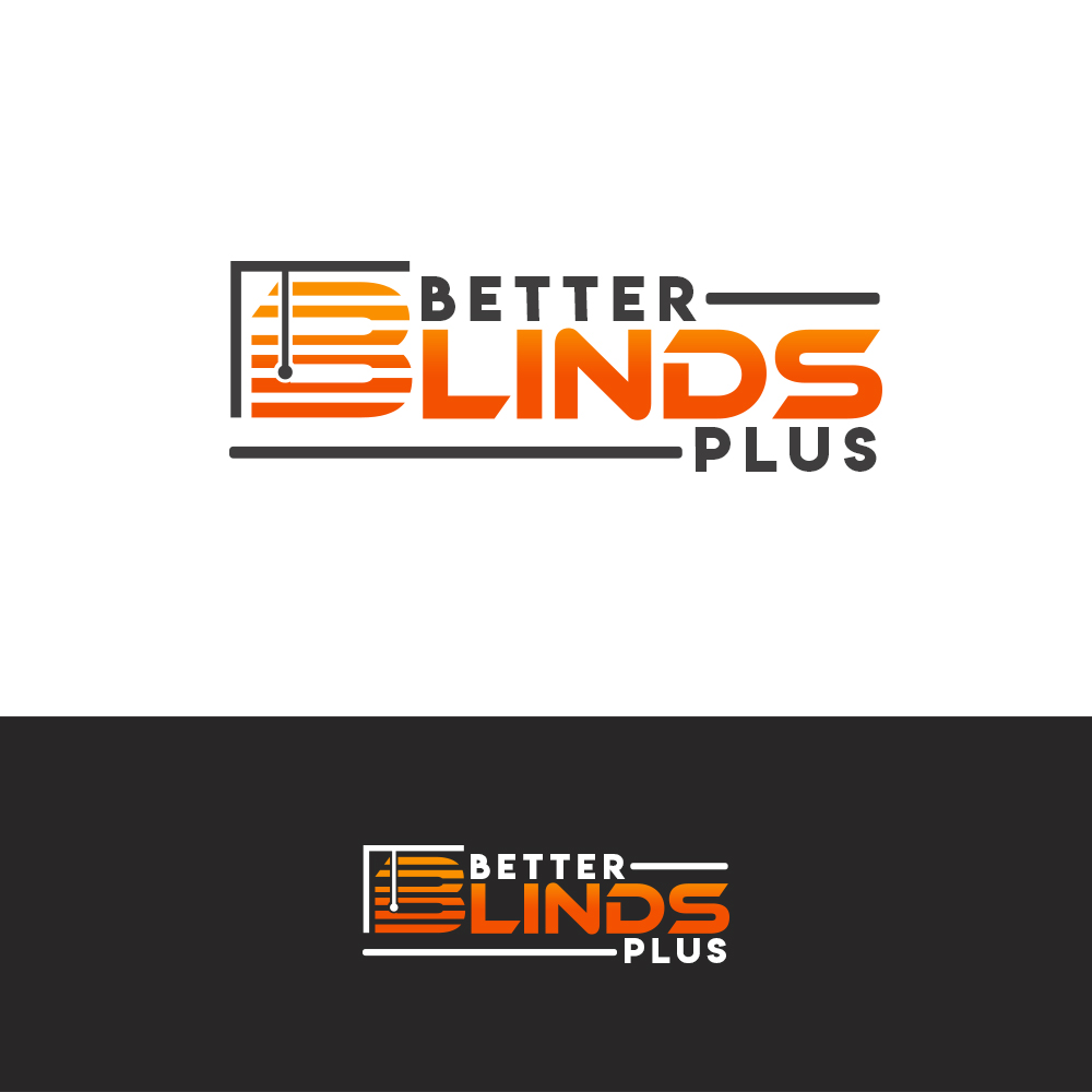 Logo Design by PsyPen for Better Blinds Plus | Design #27577920