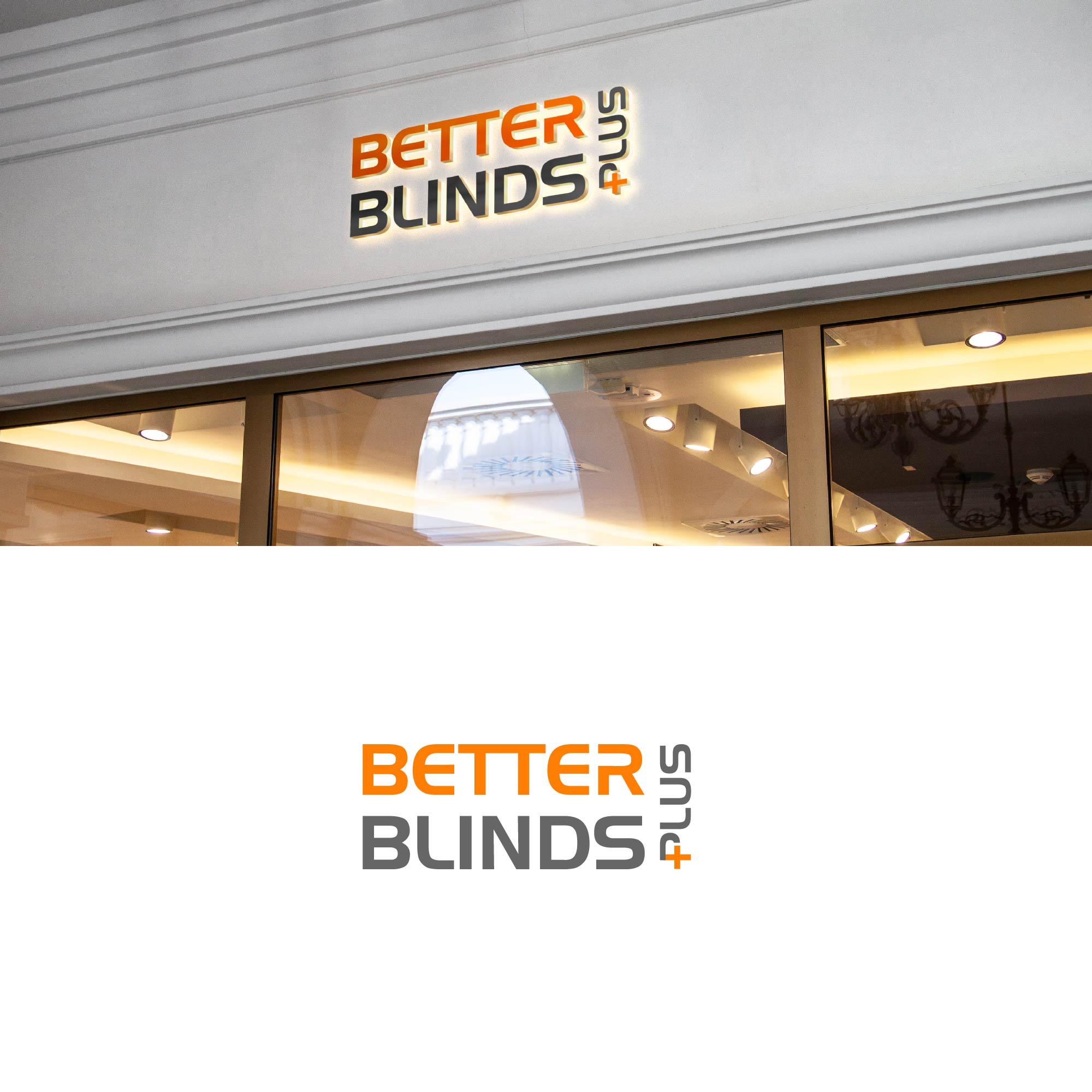 Logo Design by kaushal 05 for Better Blinds Plus | Design #27560739