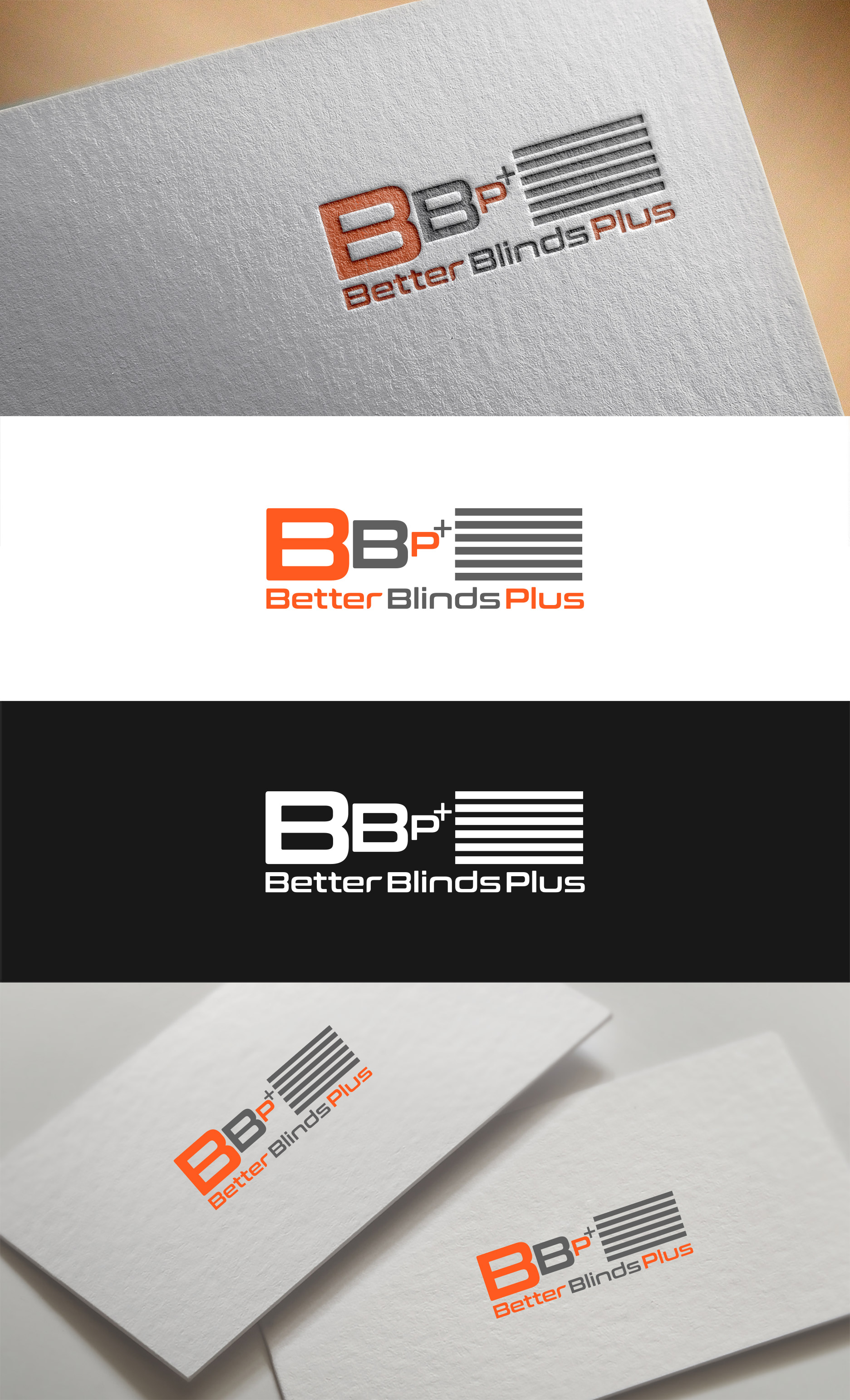 Logo Design by sun_bird for Better Blinds Plus | Design #27583019