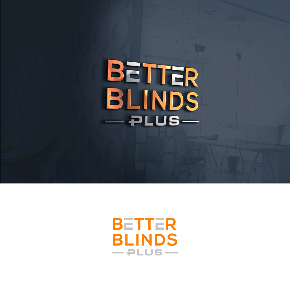 Logo Design by ayubzafar.com for Better Blinds Plus | Design #27567619