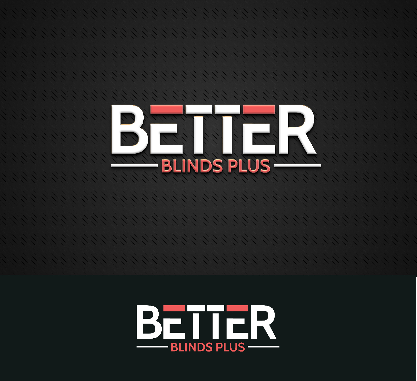 Logo Design by u2square for Better Blinds Plus | Design #27569691