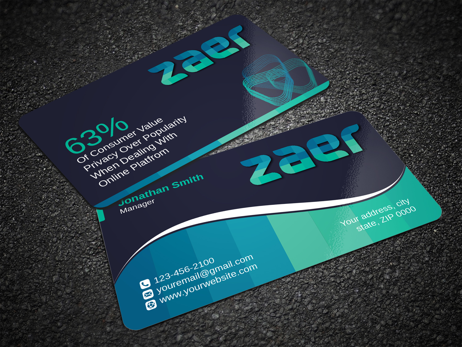 Diseño de Tarjeta de Presentación por LAXMI DESIGNHUB para este proyecto | Diseño #27560987