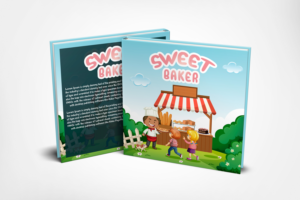 Illustration for Children's Book: Sweet Baker | Diseño Con Ilustración por Sadia Shaky