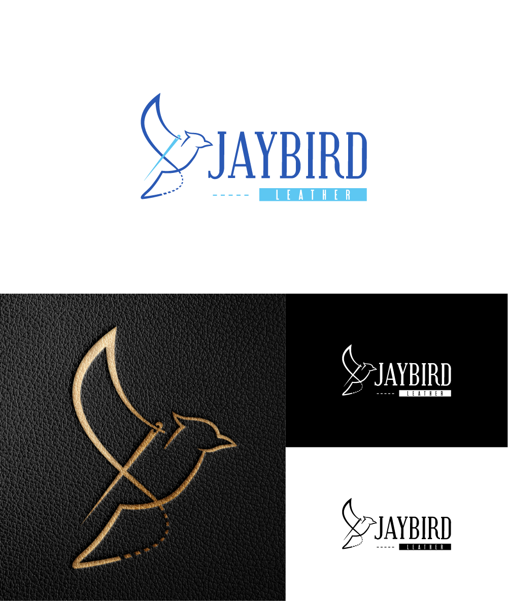 Logo Design by haszart for Jaybird Leather | Design #27572356