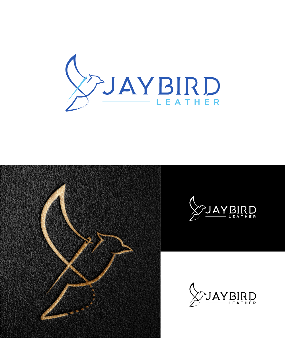 Logo Design by haszart for Jaybird Leather | Design #27572361
