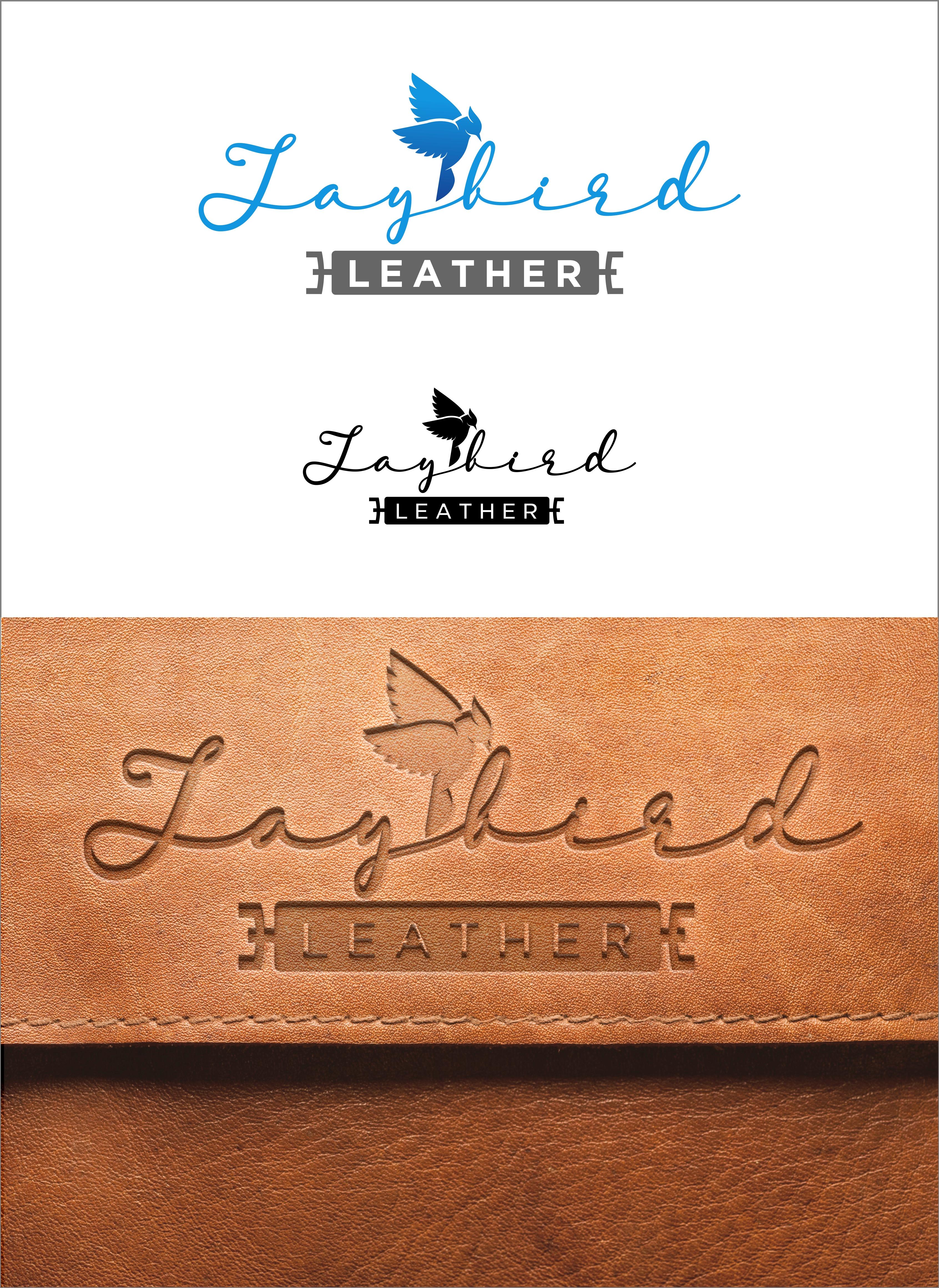 Logo Design by kgraphics2011 for Jaybird Leather | Design #27561517