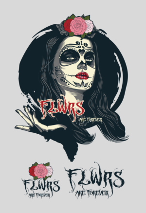 T-shirt Design by Jagerstraum for FLWRS Clothing Inc. | Design: #27630039