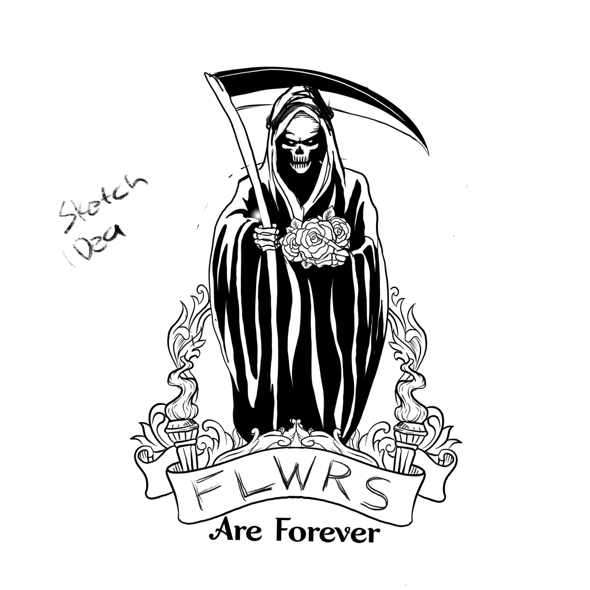 T-shirt Design by sokhamadz for FLWRS Clothing Inc. | Design #27585801