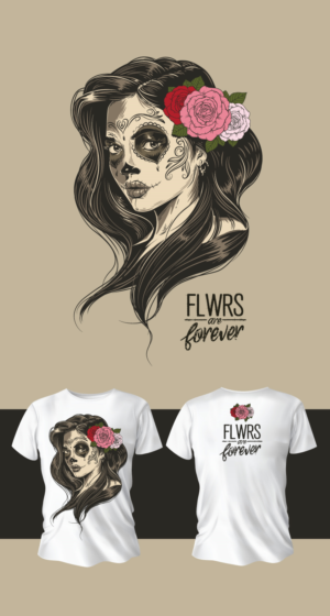 T-Shirt-Design von ally designs für FLWRS Clothing Inc. | Design #27642733