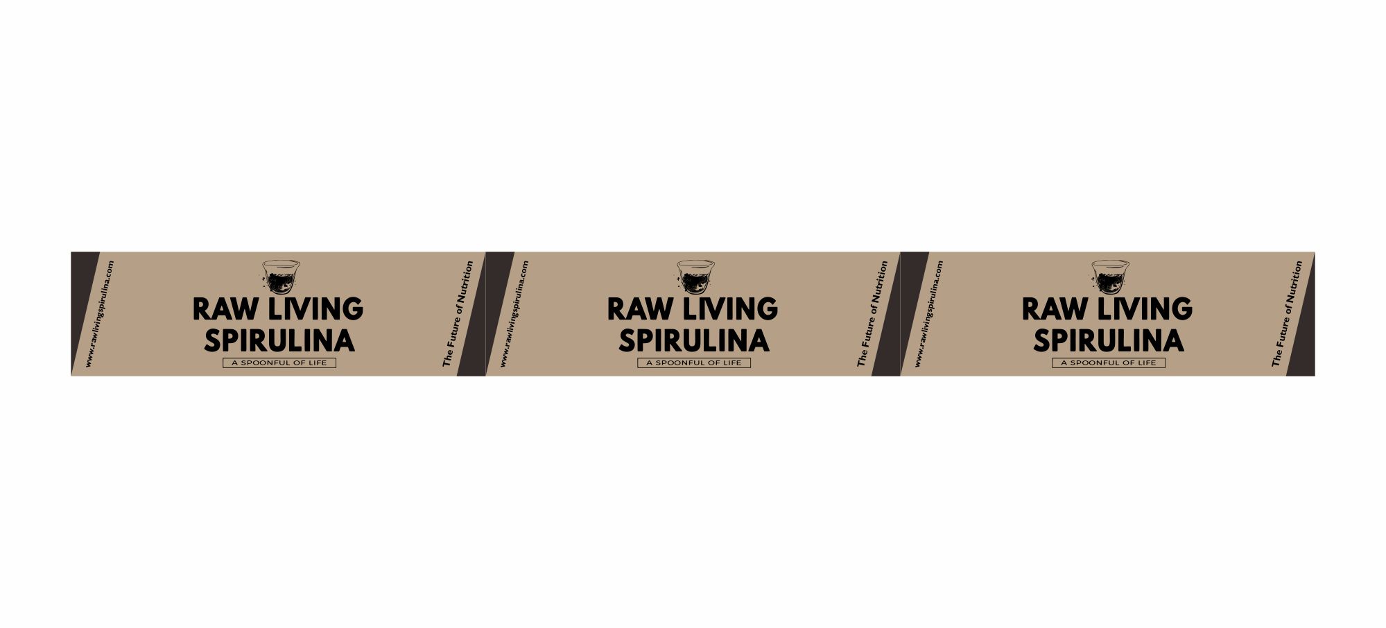 Print Design by nng for Raw Living Spirulina | Design #27564125