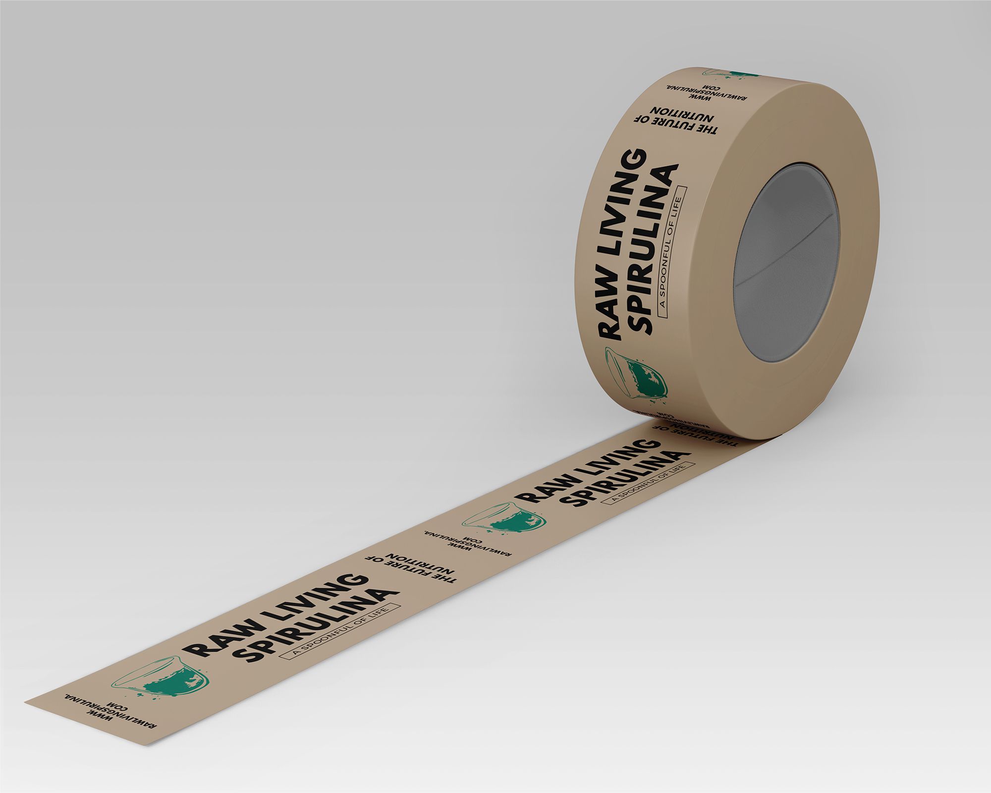 Diseño de Impresos por nng para Raw Living Spirulina | Diseño #27565665