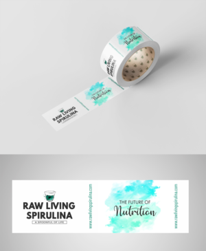 Diseño de Impresos por ecorokerz para Raw Living Spirulina | Diseño: #27566816