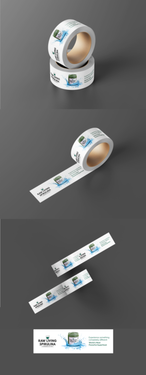 Diseño de Impresos por GraphicsGuru para Raw Living Spirulina | Diseño: #27564985