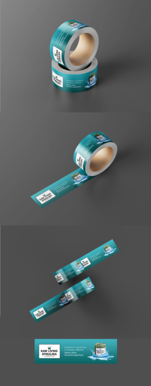 Diseño de Impresos por GraphicsGuru para Raw Living Spirulina | Diseño: #27566743