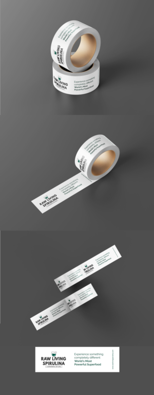 Diseño de Impresos por GraphicsGuru para Raw Living Spirulina | Diseño: #27566823