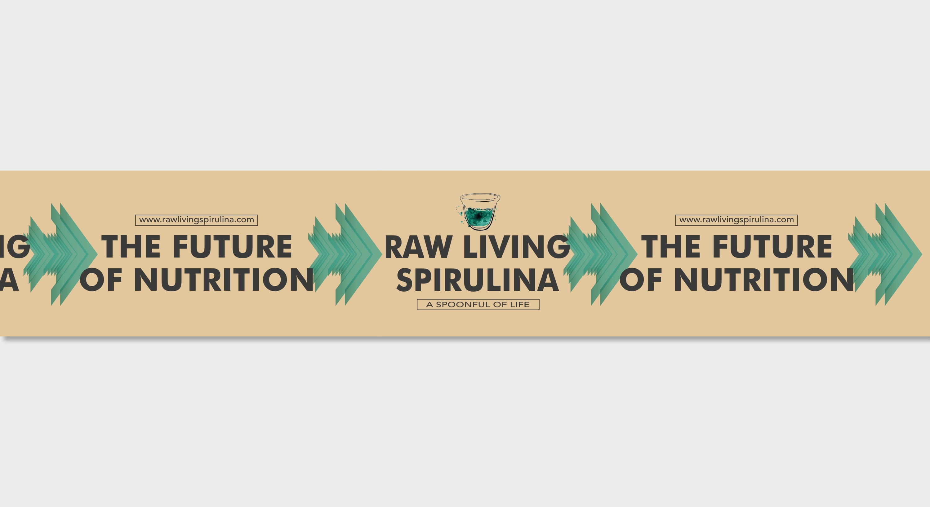 Print Design by Maestroto for Raw Living Spirulina | Design #27568205