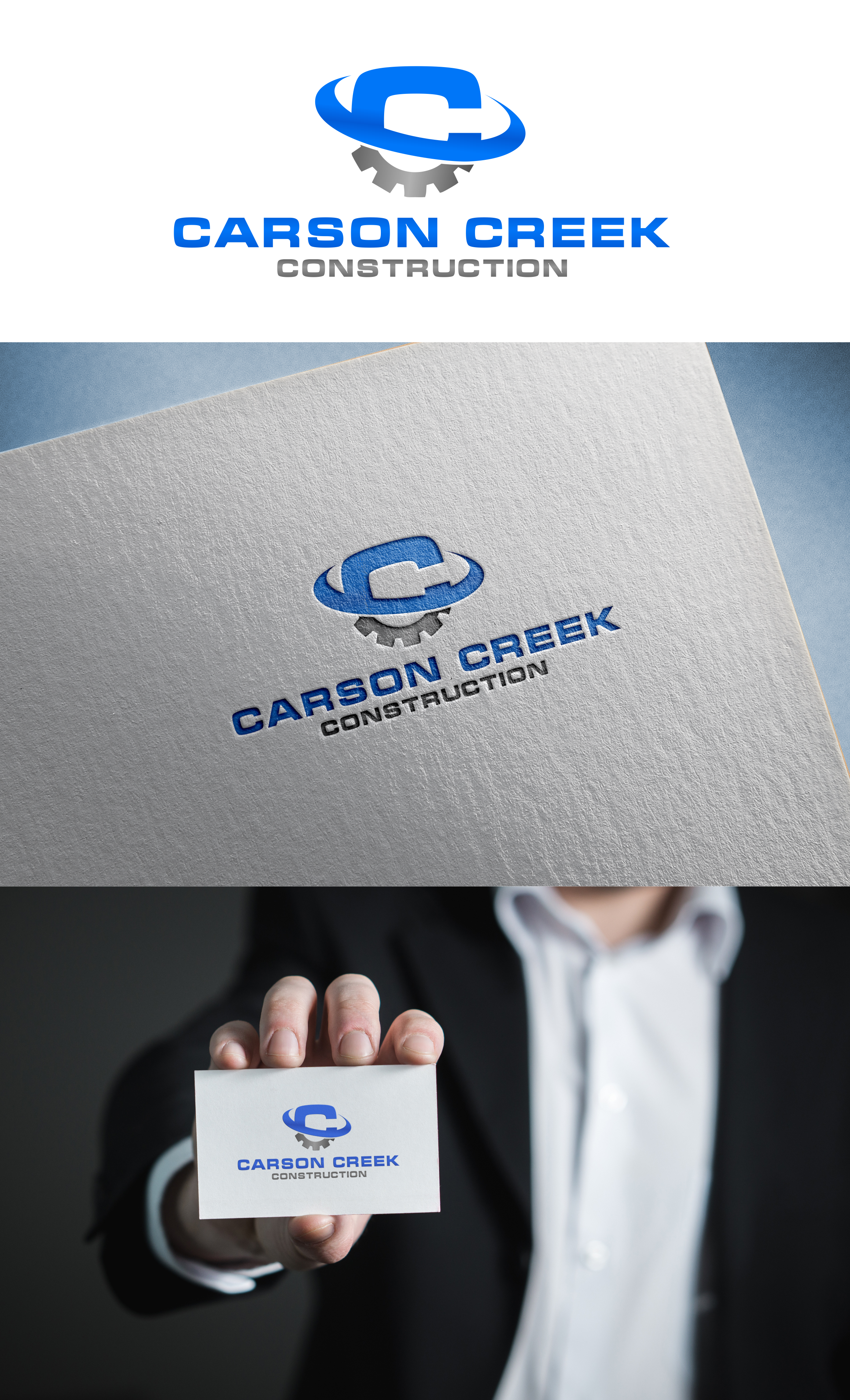 Diseño de Logo por LunaCreative para Carson Creek Construction | Diseño #27593849