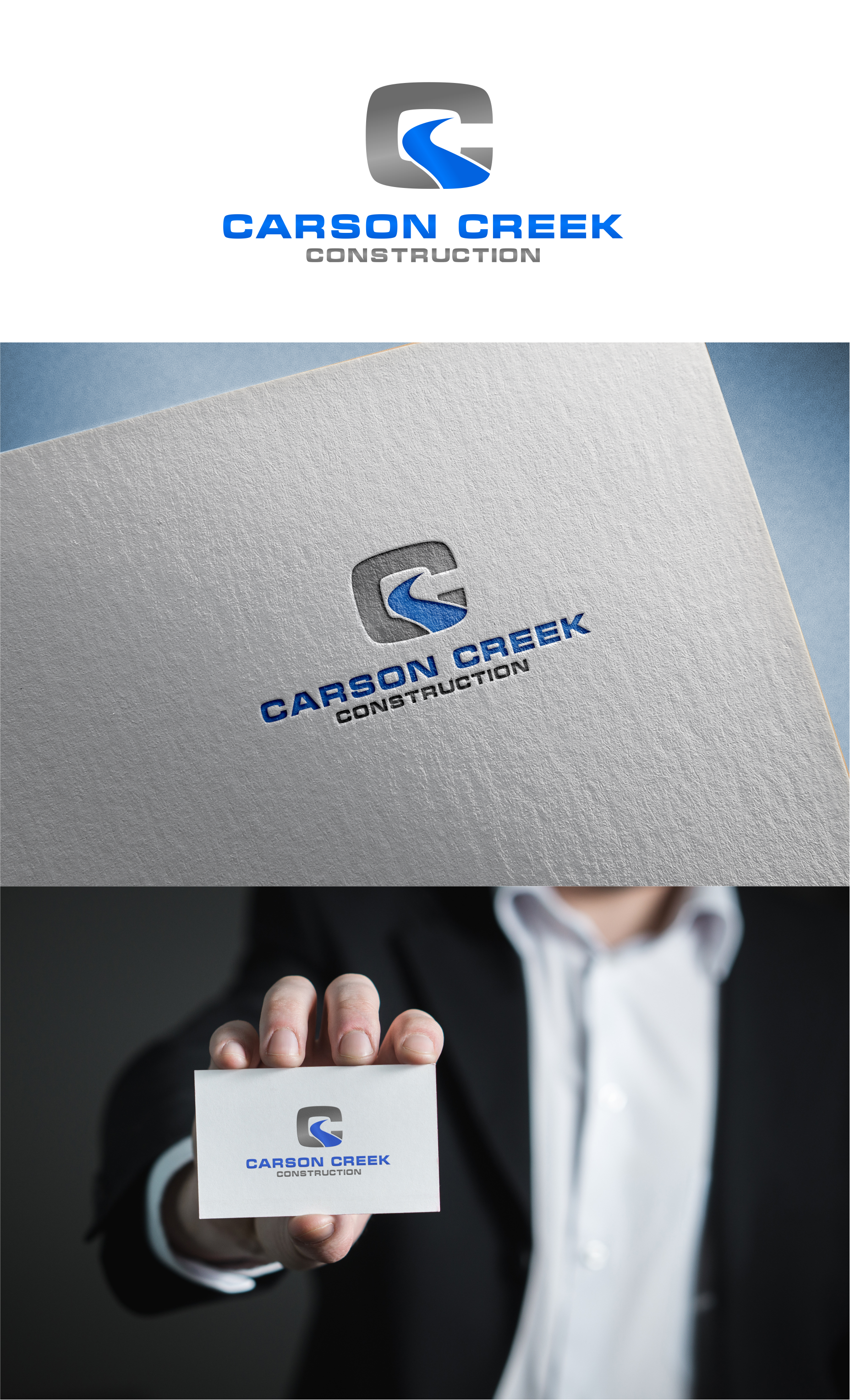 Diseño de Logo por LunaCreative para Carson Creek Construction | Diseño #27593884