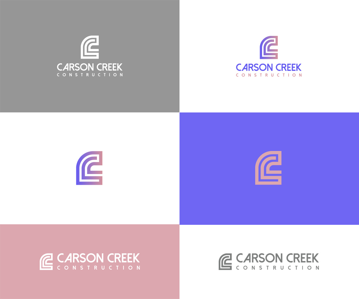 Diseño de Logo por K A P T U S para Carson Creek Construction | Diseño #27600090