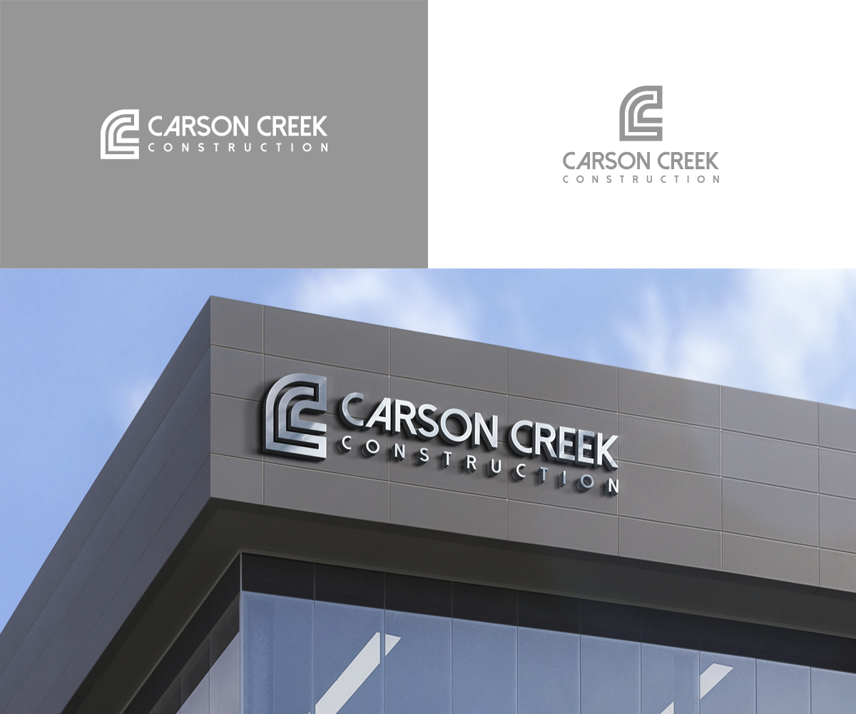 Diseño de Logo por K A P T U S para Carson Creek Construction | Diseño #27600091