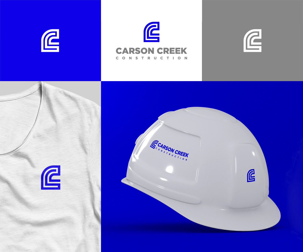 Diseño de Logo por K A P T U S para Carson Creek Construction | Diseño #27601382