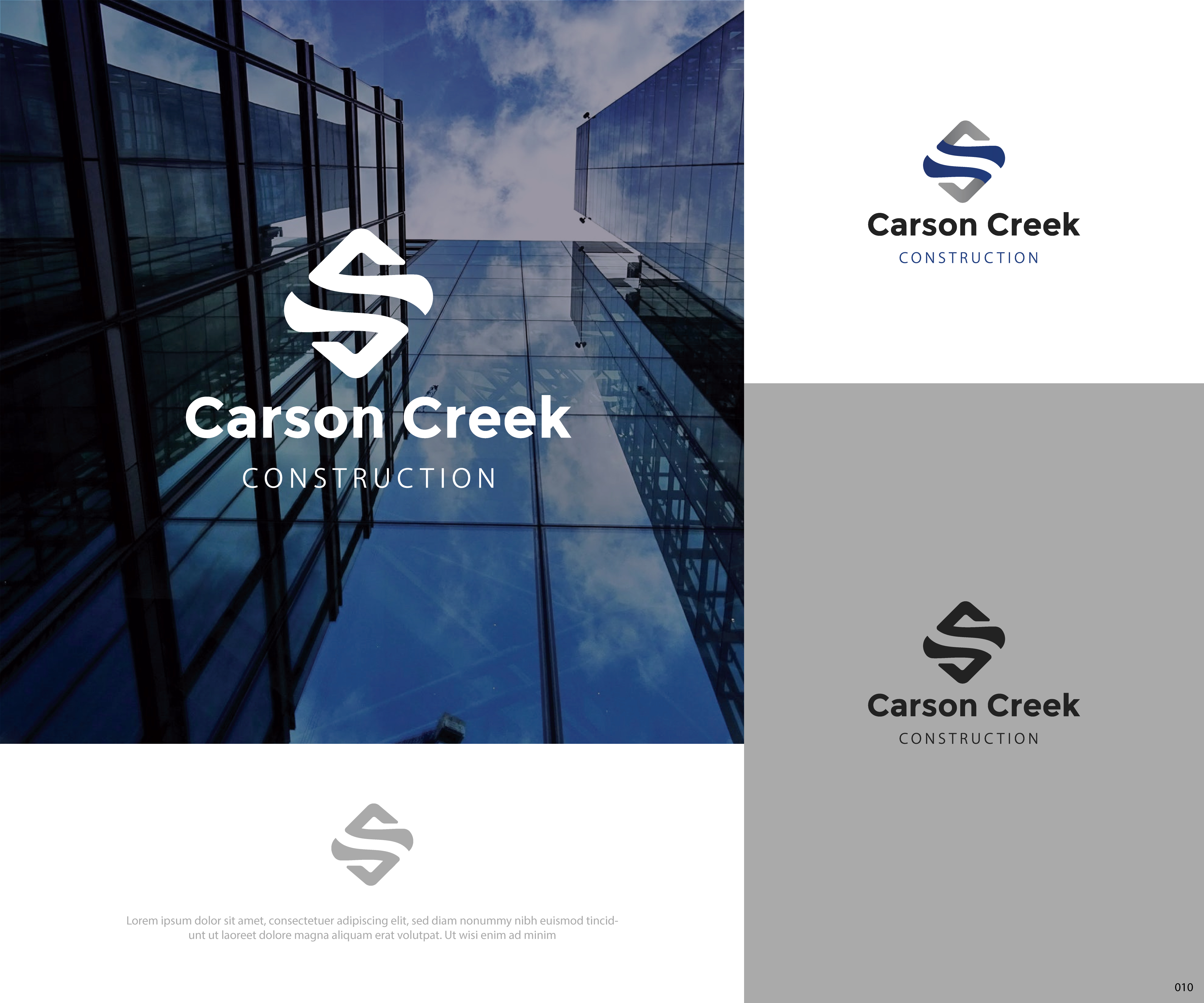 Diseño de Logo por jnh para Carson Creek Construction | Diseño #27583981