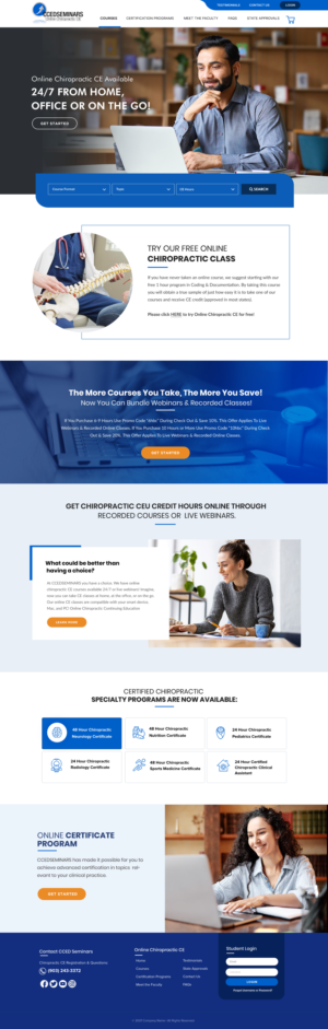 Web Design by Blue Sparrow for WebDuck Designs | Design: #27567855