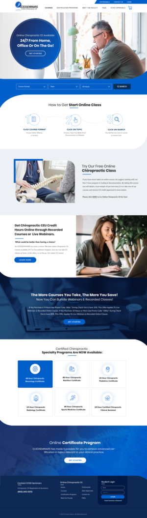 Web Design by Blue Sparrow for WebDuck Designs | Design: #27567856