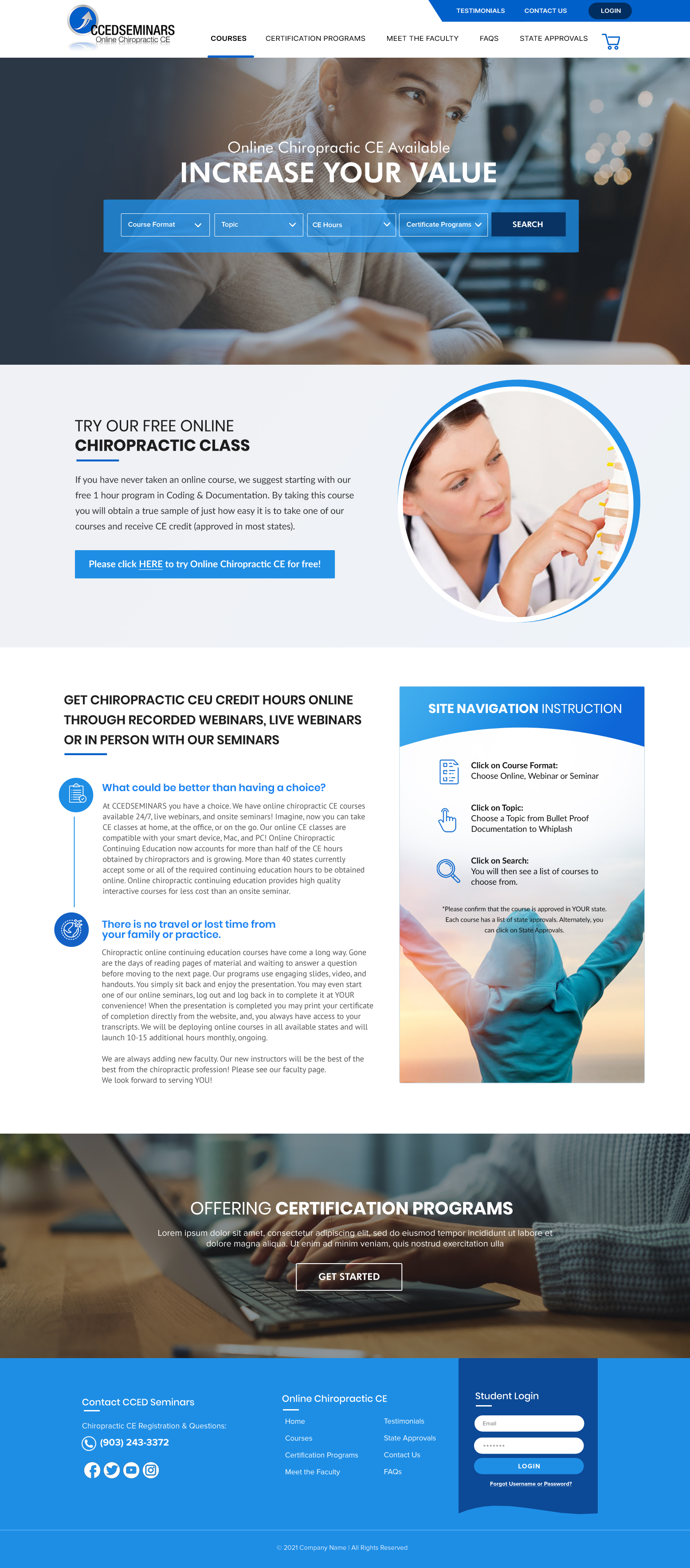 Web Design by Blue Sparrow for WebDuck Designs | Design: #27568094