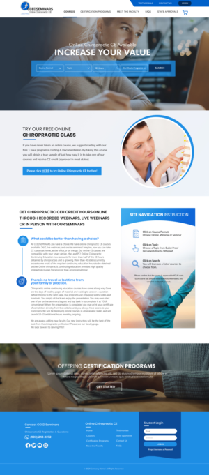 Web Design by Blue Sparrow for WebDuck Designs | Design: #27568094