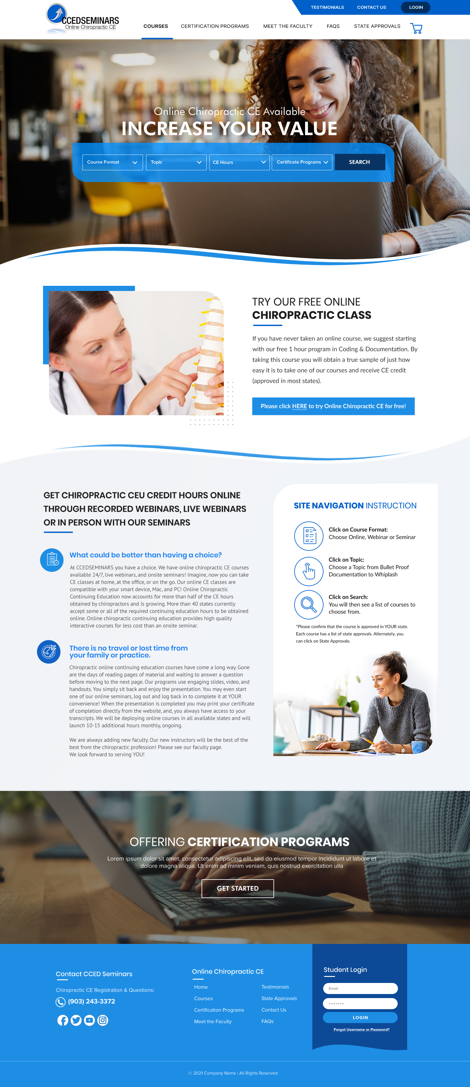 Web Design by Blue Sparrow for WebDuck Designs | Design #27568150