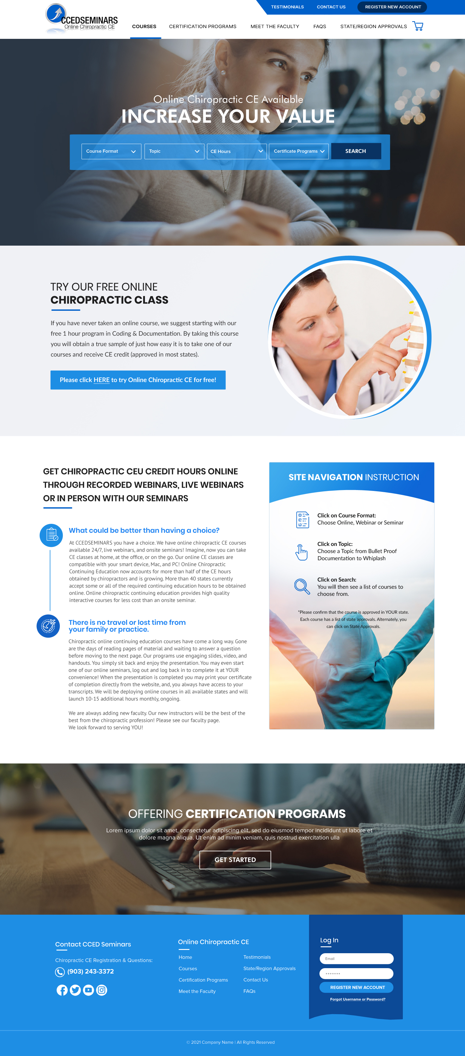 Web Design by Blue Sparrow for WebDuck Designs | Design #27598816