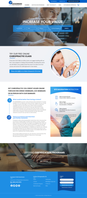 Web Design by Blue Sparrow for WebDuck Designs | Design: #27598821